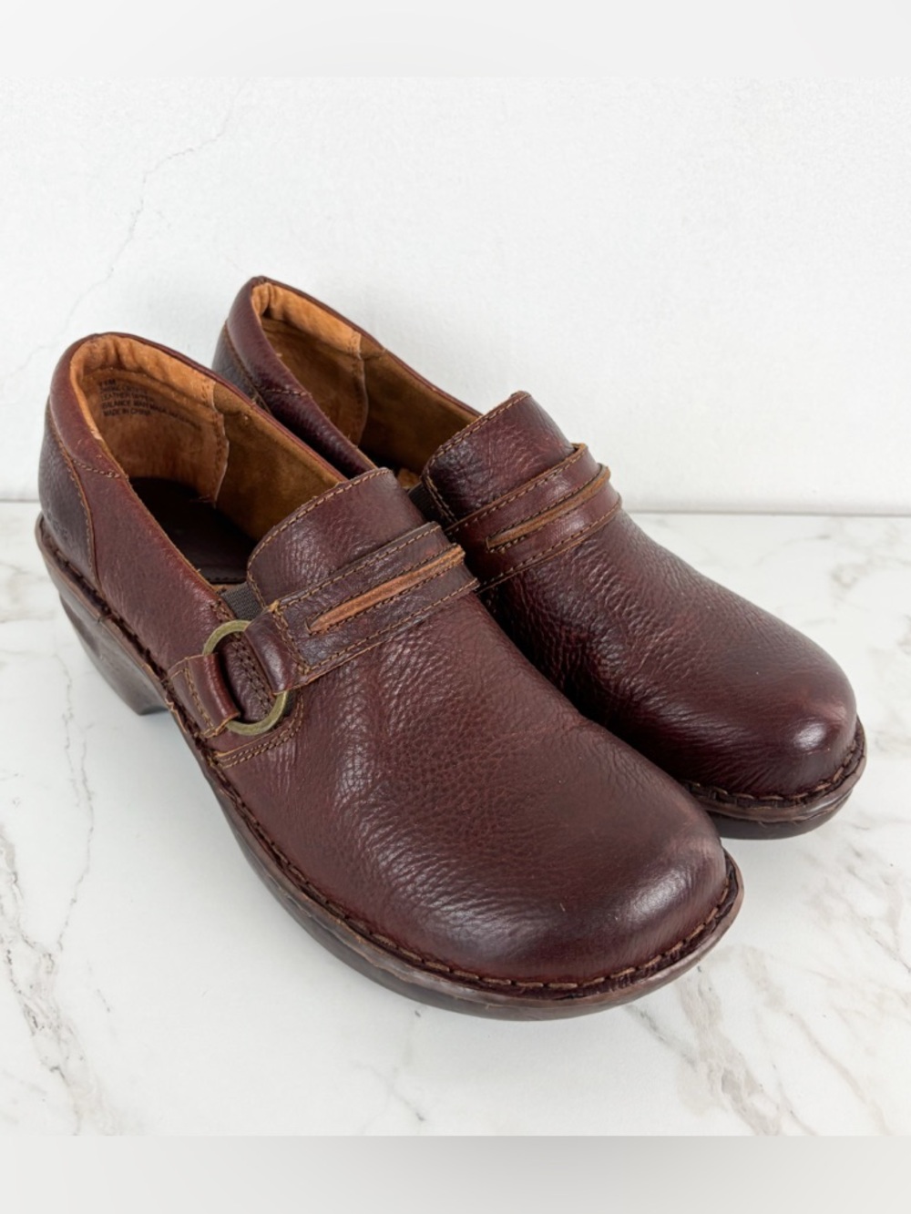 B.O.C Burnette Women’s Leather Clogs Sz 11 - Picture 2 of 13